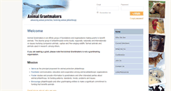 Desktop Screenshot of animalgrantmakers.org